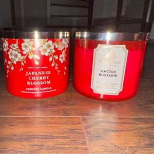 Bath and Body Works 3 Wick Candle Set
